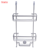 Bathroom Aluminum Hanger 3 Layer Wall Mounted Hanging Basket Wall Mounted Bathroom Accessories Shower Caddy In Aluminum Bathroom Shelf Anti-rust Durable