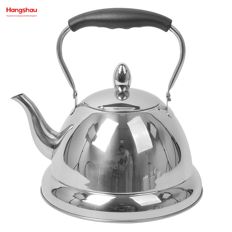 Polishing Hot Water Coffee Whistling Tea Kettle Wholesale Custom Arabic Camping Hotel Stove Top Pour Over Pot Stainless Steel 