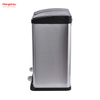 40L Kitchen Garbage Classification Waste Cafeteria Sorting Garbage Bins Outdoor Stainless Steel Environment protection Classification Trash Can