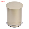 3L Simple Dustbin Garbage Can Bathroom Trash Can Household Plastic Foot Pedal Dust Bins Patent Design Pedal Waste Bin For Indoor Trash Can 