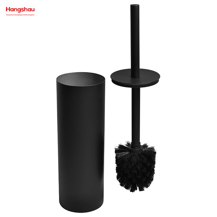 Stainless Steel Complete Bathroom Lotion Bottle Dispenser Foam Pump Soap Bottle Bathroom Accessories Luxury Set Brushed And Matt Black Lacquer Spraying