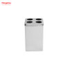 Polish Bathroom Accessories Luxury Set Stainless Steel Complete Bathroom Lotion Bottle Dispenser Foam Pump Soap Bottle Mirror Polishing