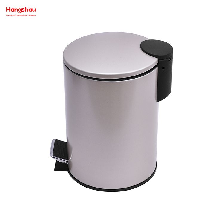 3L Pedal Dustbin Garbage Can Bathroom Trash Can Household Foot Pedal Dust Bins Pedal Waste Bin For Indoor Trash Can 