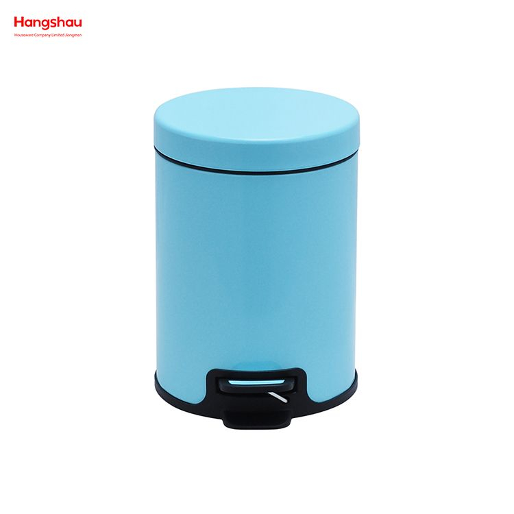 3L Household Pedal Waste Bin Foot Pedal Dust Bins For Indoor Trash Can Pedal Dustbin Garbage Can Bathroom Trash Can 
