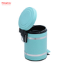 3L Bathroom Trash Can Pedal Dustbin Garbage Can Household Bedroom Pedal Waste Bin Foot Pedal Dust Bins For Indoor Trash Can