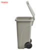 120L Residential Trash Cans Ecofriendly Trash Bins For Parks Big Trash Can With Square Waste Bin Square Dust Can Wheelie Bin