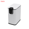 5L Waste Bin Dust Bins Pedal Morden Style Dustbin Garbage Can Household Square Bathroom Trash Can For Indoor Trash Can Metal 