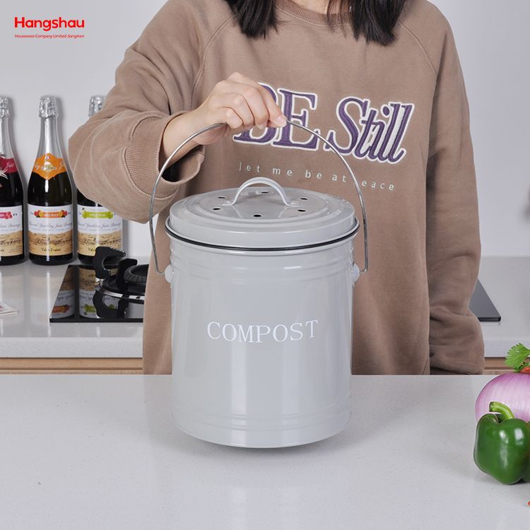 Metal Compostable Bin