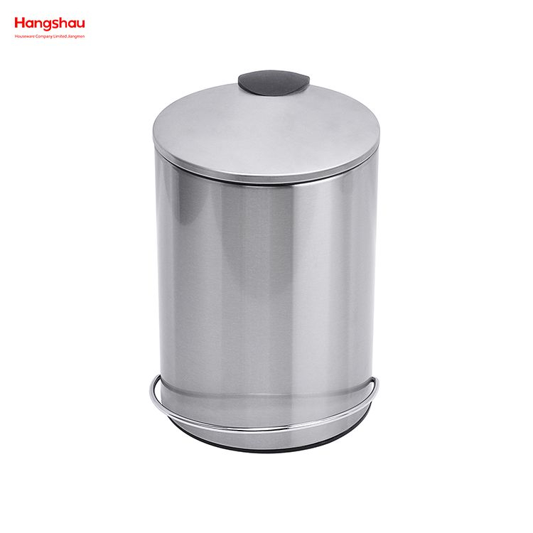3L Household Plastic Foot Pedal Dust Bins Patent Design Pedal Waste Bin For Indoor Trash Can Simple Dustbin Garbage Can Bathroom Trash Can