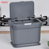 Direct Manufacturer Plastic Compost Bin Kitchen Rectangular Food Trash Can With Filter