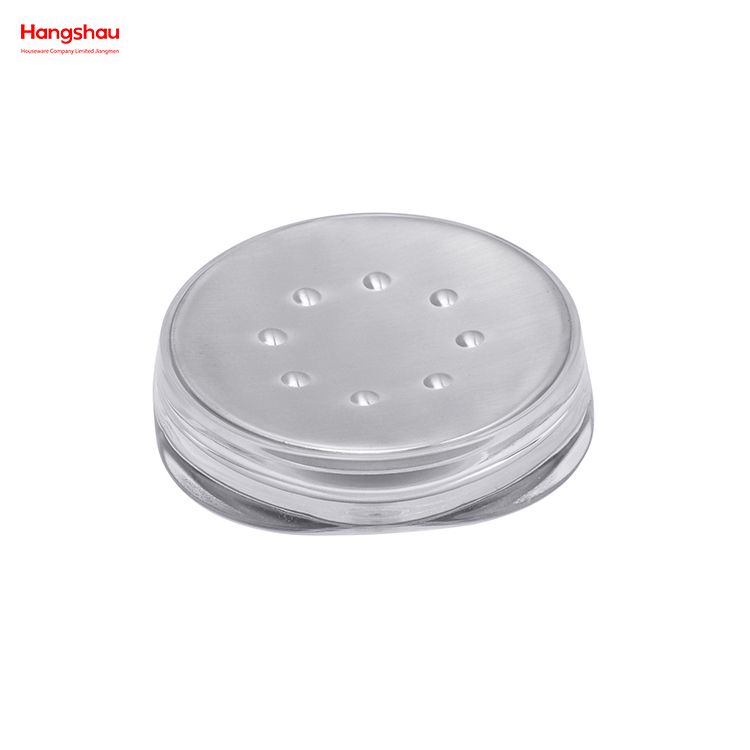 Transparent Plastic Luxury Family Soap Dispenser Toothbrush Holder Tumbler Soap Dish Bathroom Accessories Luxury Set 