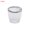 Transparent Plastic Bathroom Accessories Luxury Set Luxury Family Soap Dispenser Toothbrush Holder Tumbler Soap Dish 