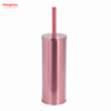 Metal Standing Toilet Brush with Holder Plastic Brush Cleaning Set Stainless Steel Matte Bathroom Toilet 