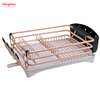  Aluminum Alloy Dish Rack over Sink Organizer Kitchen Stand Dish Rack Countertop Dish Rack Cup Holder Metal Drying Plastic Dish Tray Rack 