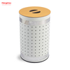  Dirty Clothes Laundry Basket Laundry Basket with Lid Washing Storage Metal Large Home Storage Basket Laundry Hamper 