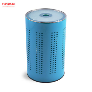 Metal Dirty Clothes Laundry Basket Large Home Storage Basket Laundry Hamper Laundry Basket with Lid Washing Storage 