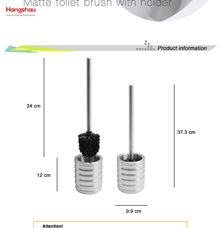 Toilet Brush with Holder