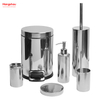 Mirror Polishing Bathroom Accessories Luxury Set Luxury Family Soap Dispenser Toothbrush Holder Tumbler Soap Dish Toiletbrush Holder Ceramic 
