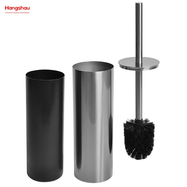 Matte with Anti-fingerprint Bathroom Stainless Steel Toilet Brush Holder Matte Toilet Cleaning Brush Holder Wc Clean Brush Holder