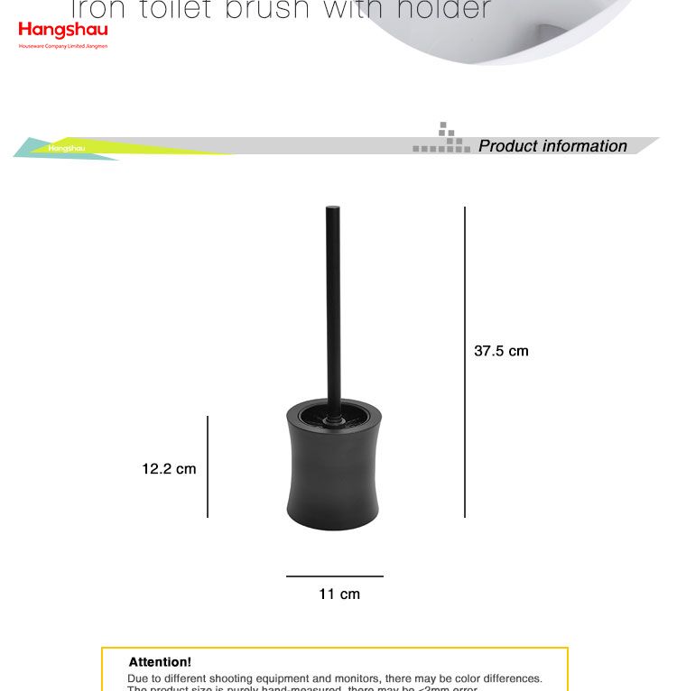 Metal toilet brush