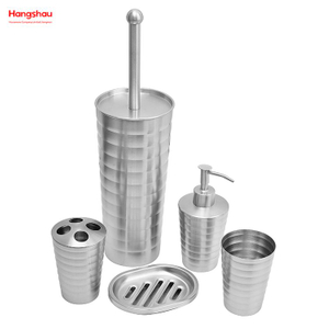 Matte Spiral Luxury Family Soap Dispenser Toothbrush Holder Tumbler Soap Dish Bathroom Accessories Luxury Set Toiletbrush Holder Ceramic 