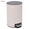 Bathroom Trash Can Metal Morden Style Dustbin Household Dust Bins For Indoor Trash Can Powder Coating Pedal Waste Bin Kitchen Garbage Can 