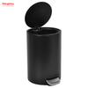 Bathroom Trash Can Household Dust Bins Indoor Trash Can Powder Coating Pedal Waste Bin Kitchen Garbage Can Metal Morden Style Dustbin