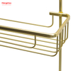 Bathroom Accessories Shower Caddy In Aluminum Anti-rust Durable with 3 Layer Wall Mounted Hanging Basket Bathroom Aluminum Hanger Wall Mounted Bathroom Shelf