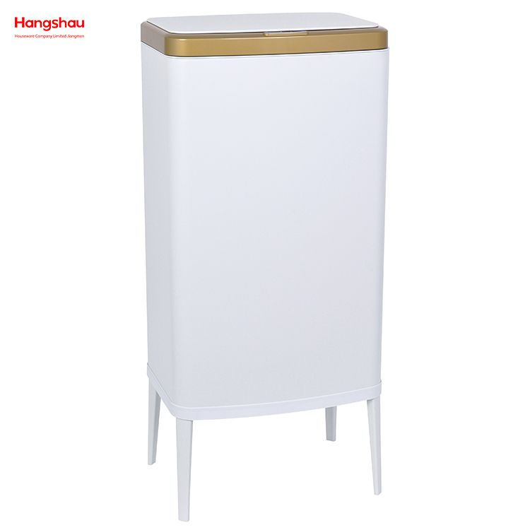 55L Smart Kitchen Rubbish Dust Trash Can Induction Waste Bins Sensor Automatic Dustbin Plastic Garbage Bin 