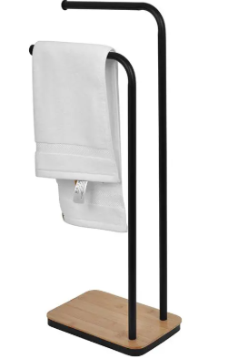 Upgrade Your Bathroom With A Freestanding Towel Rack