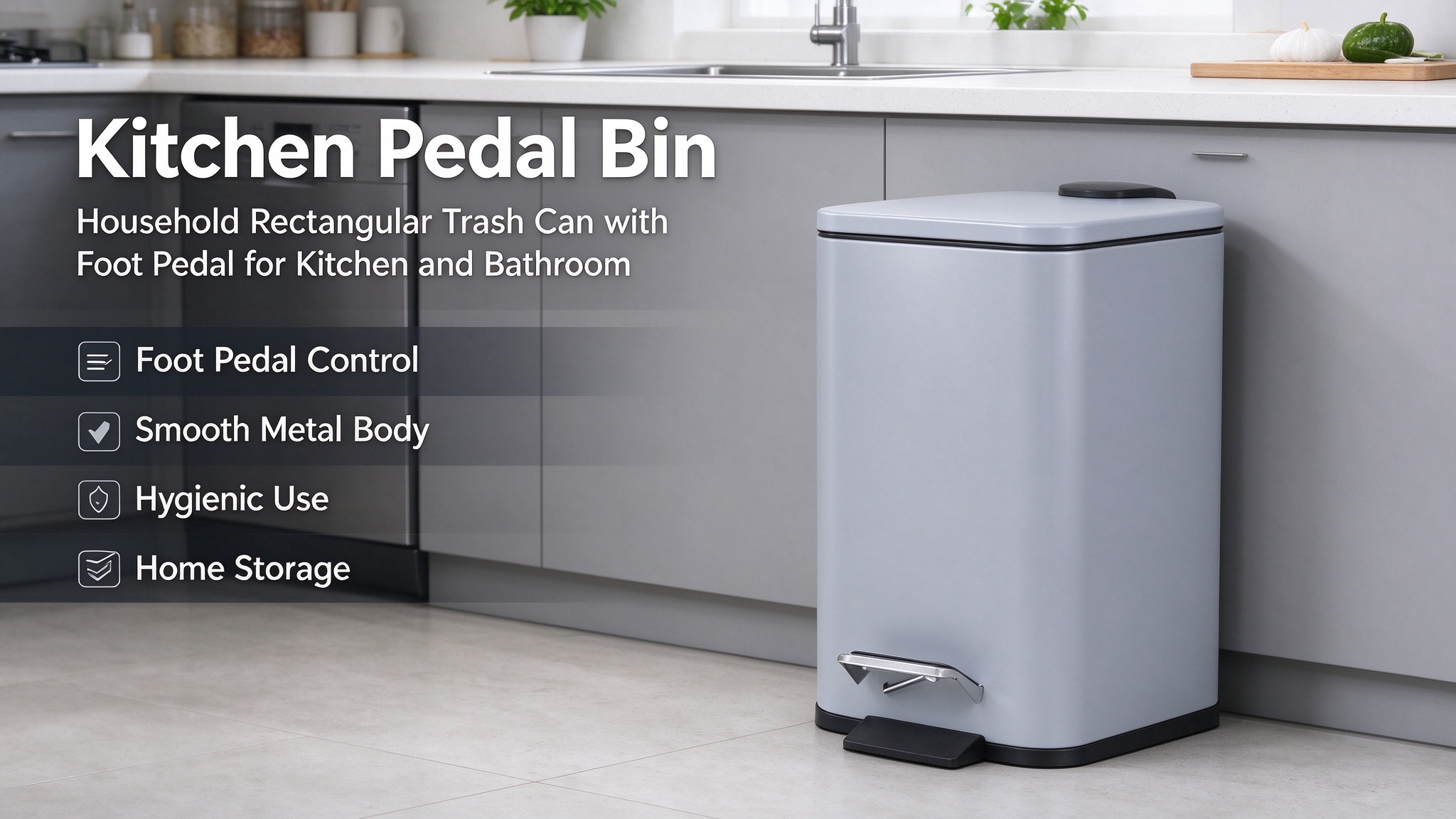 pedal bin 