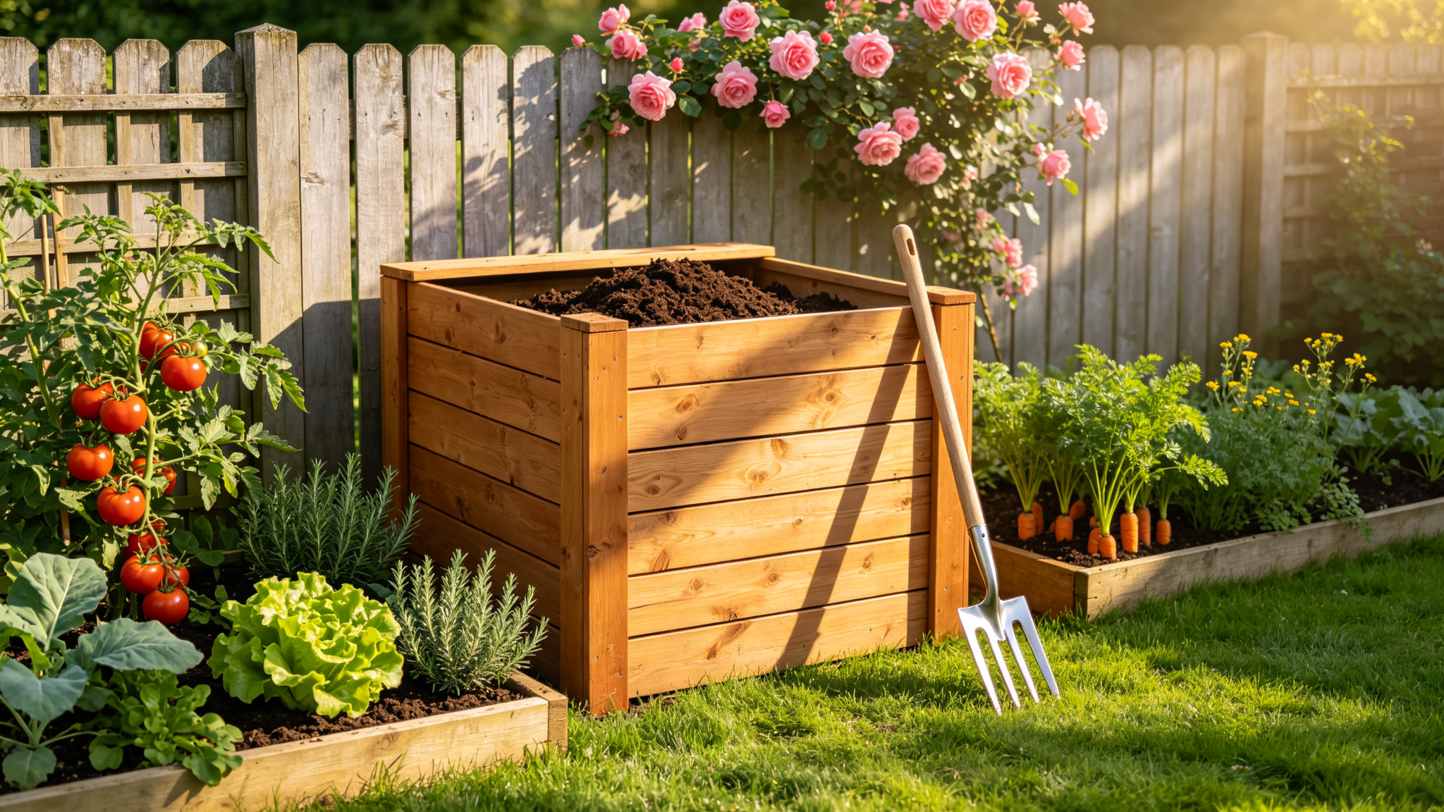 garden compost bin
