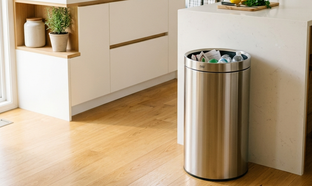 open top dustbin