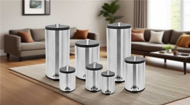 Upgrade Your Home With A Foot Pedal Garbage Bin