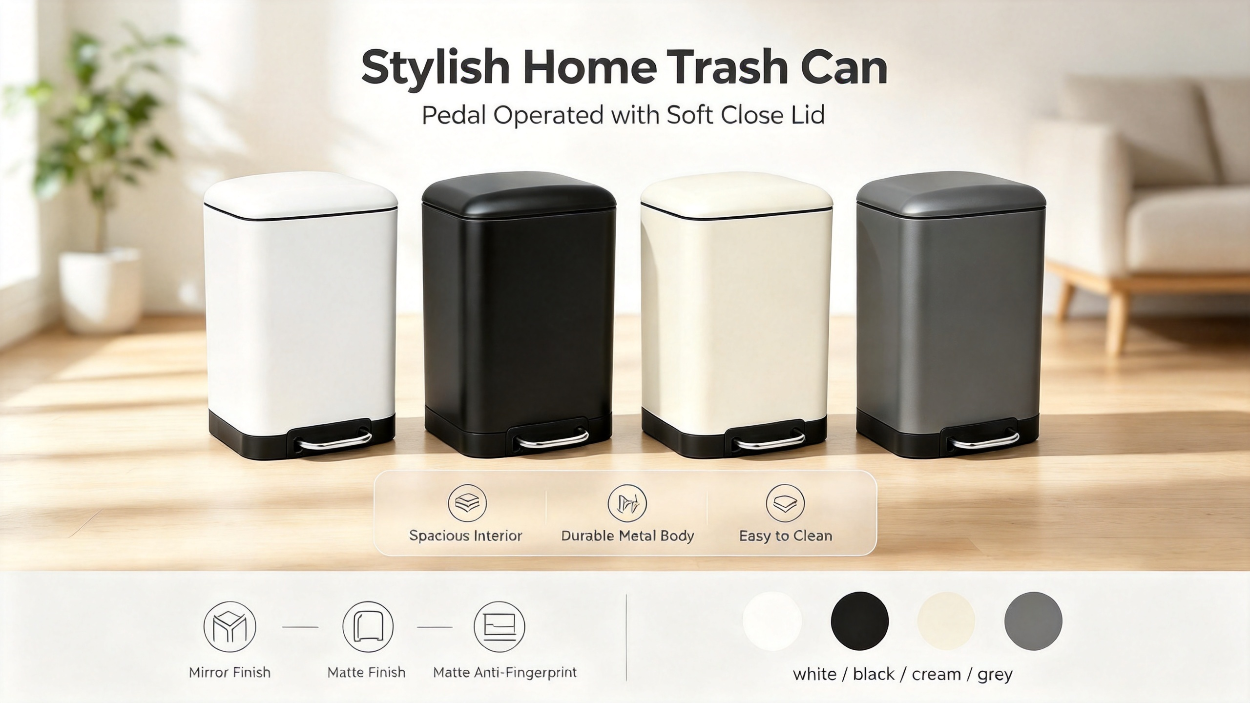 Pedal Trash Bin