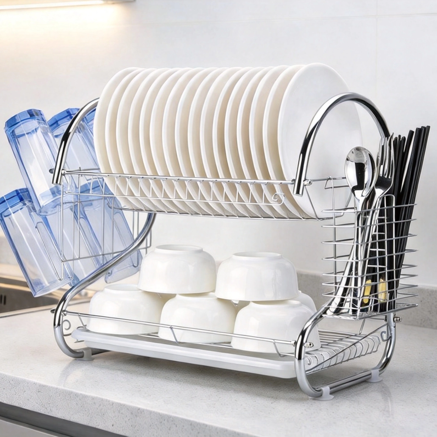 Free Up Your Counter Space: Choosing the Right Dish Rack