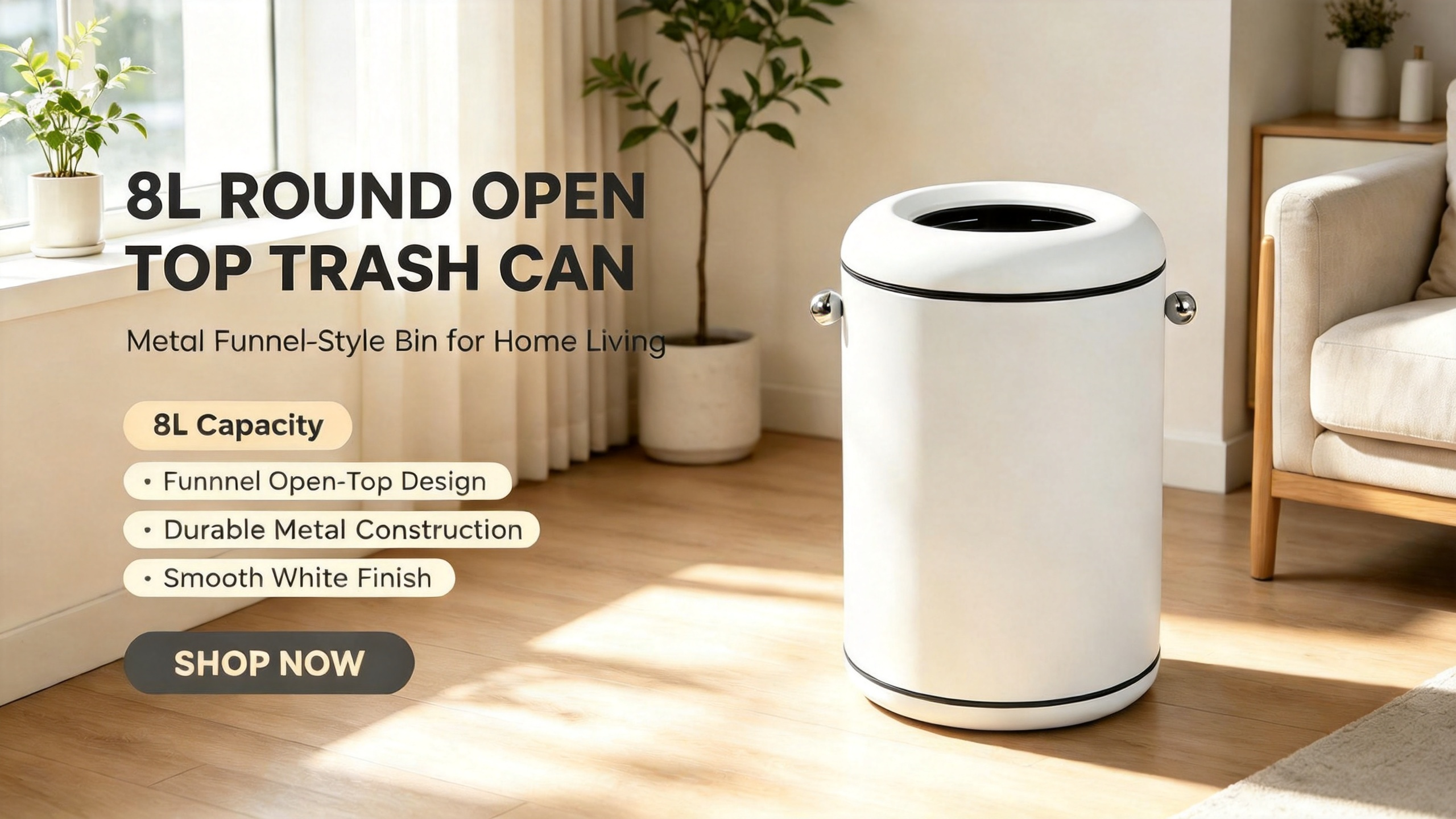 open top dustbin