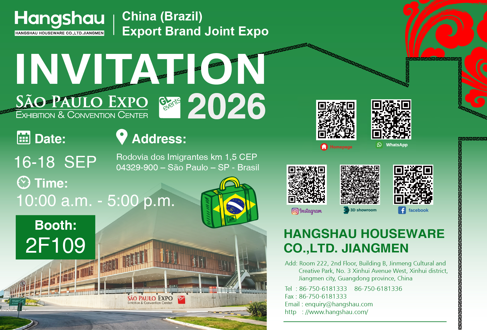 Hangshau Is Heading To São Paulo Expo 2026